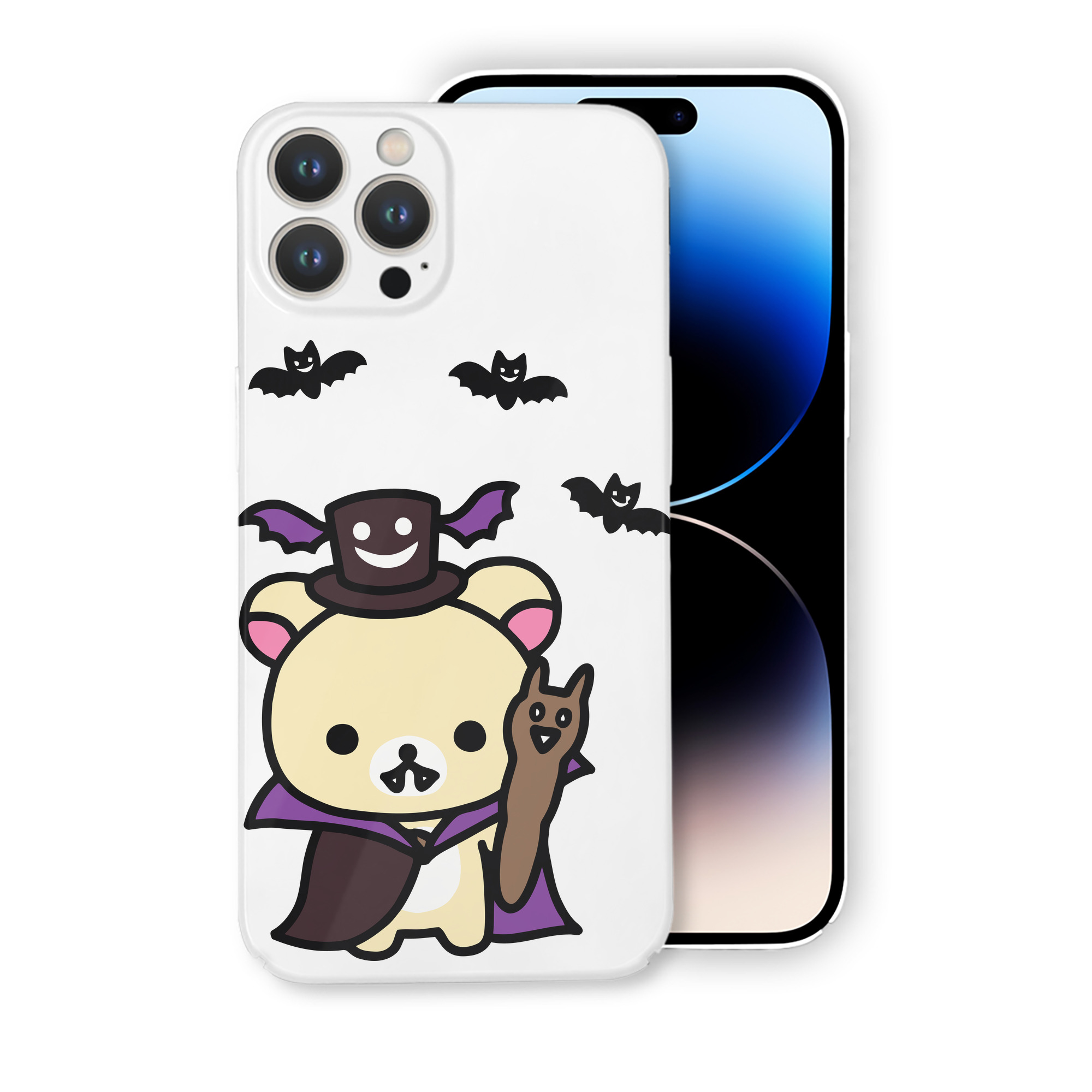 （画像用） リラックマ リラックマ キイロイトリ Rilakkuma Korilakkuma Kiiroitori 【iPhone 14シリーズ対応】ハードケース